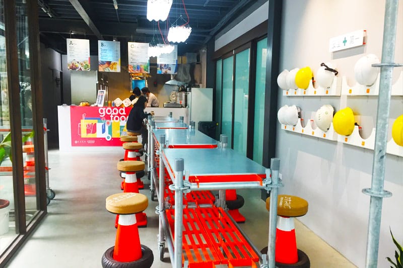 工家美術館.1F餐廳寬敞,作伙來呷奔廳啦!!! 工家美術館,1F餐廳,呷奔廳,全景