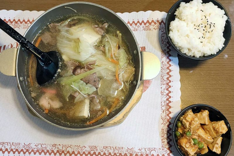 豬肉小火鍋,平面照,台中巷口美食
