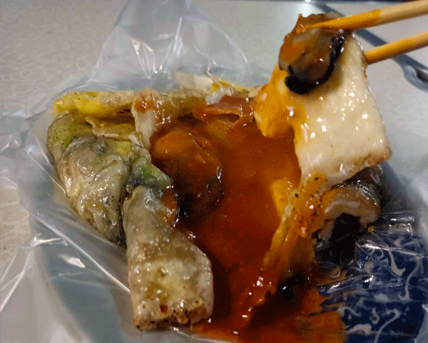 蚵仔煎,大顆蚵仔,大湖消夜