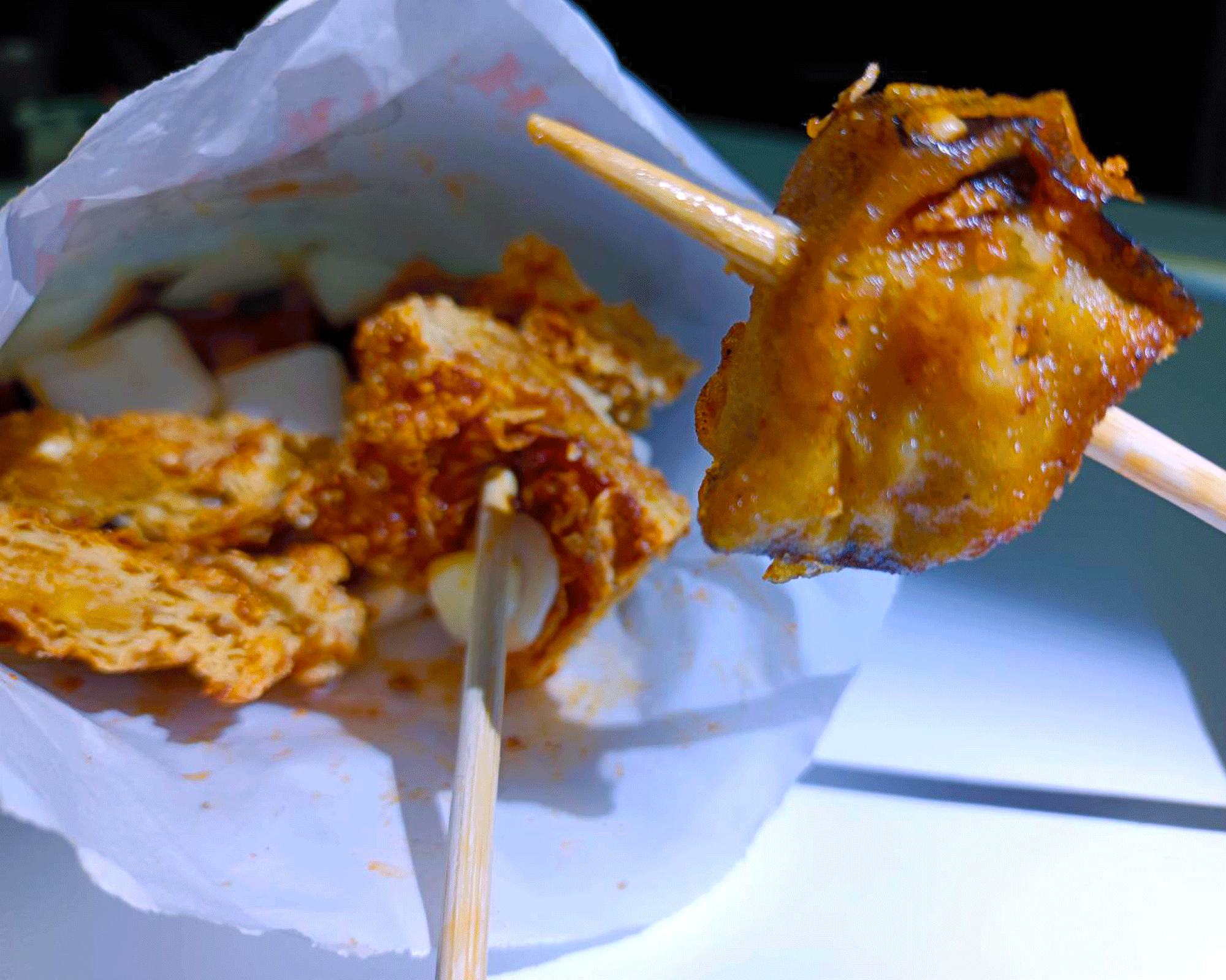 炸茄子,口感軟嫩,大湖鹹酥雞