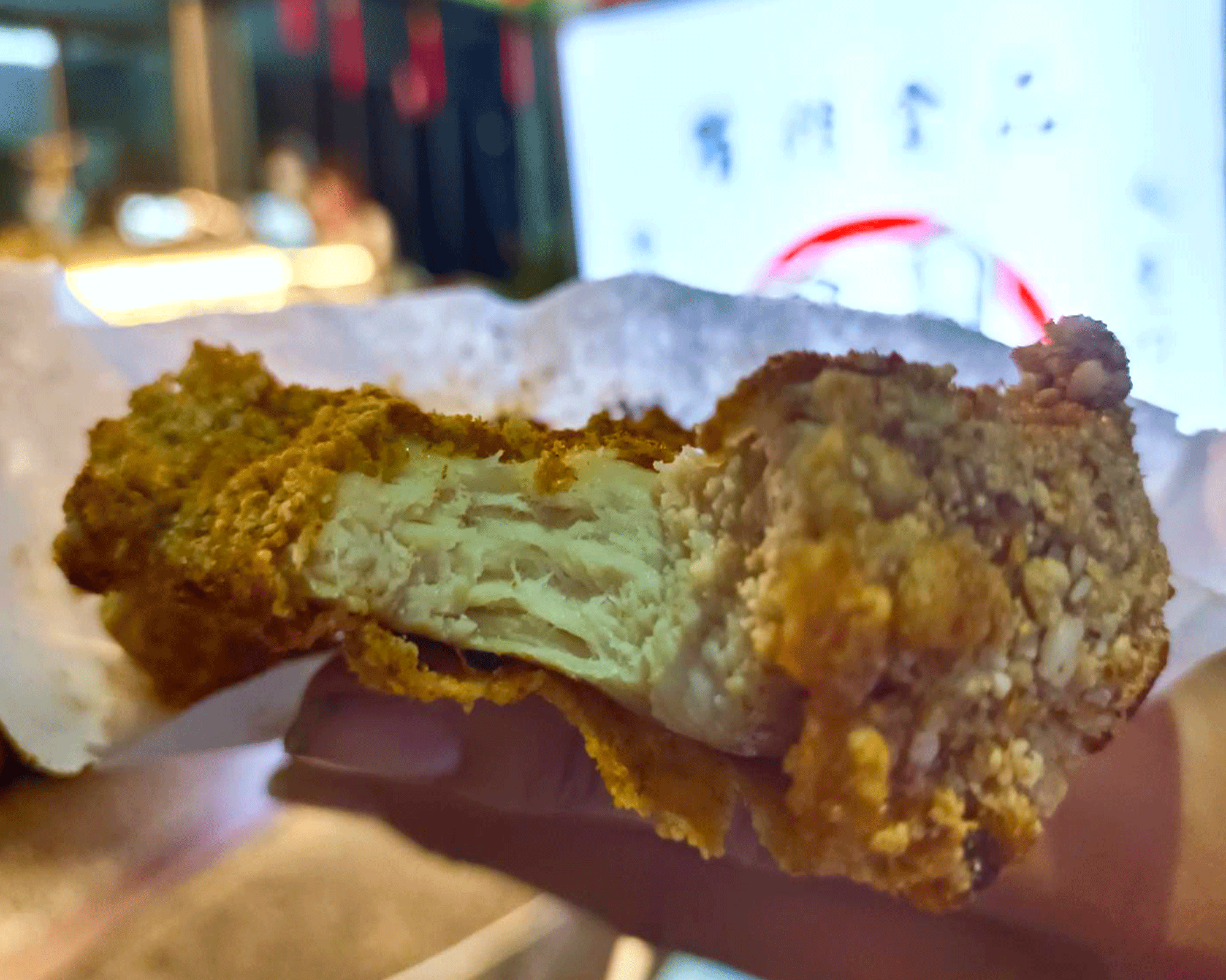 雞排咬一口,大湖炸攤,大湖隱藏美食