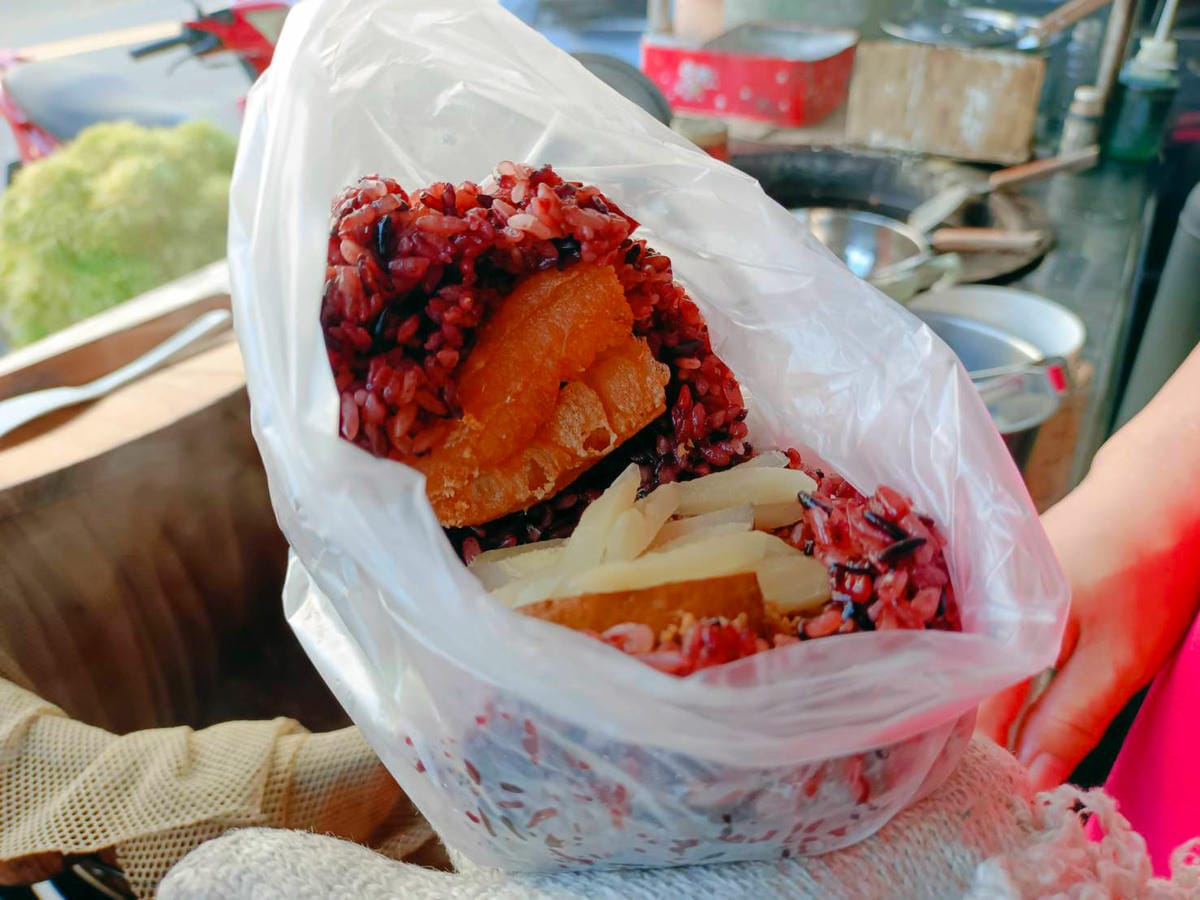 大湖飯糰,大湖早餐介紹,闆娘手作
