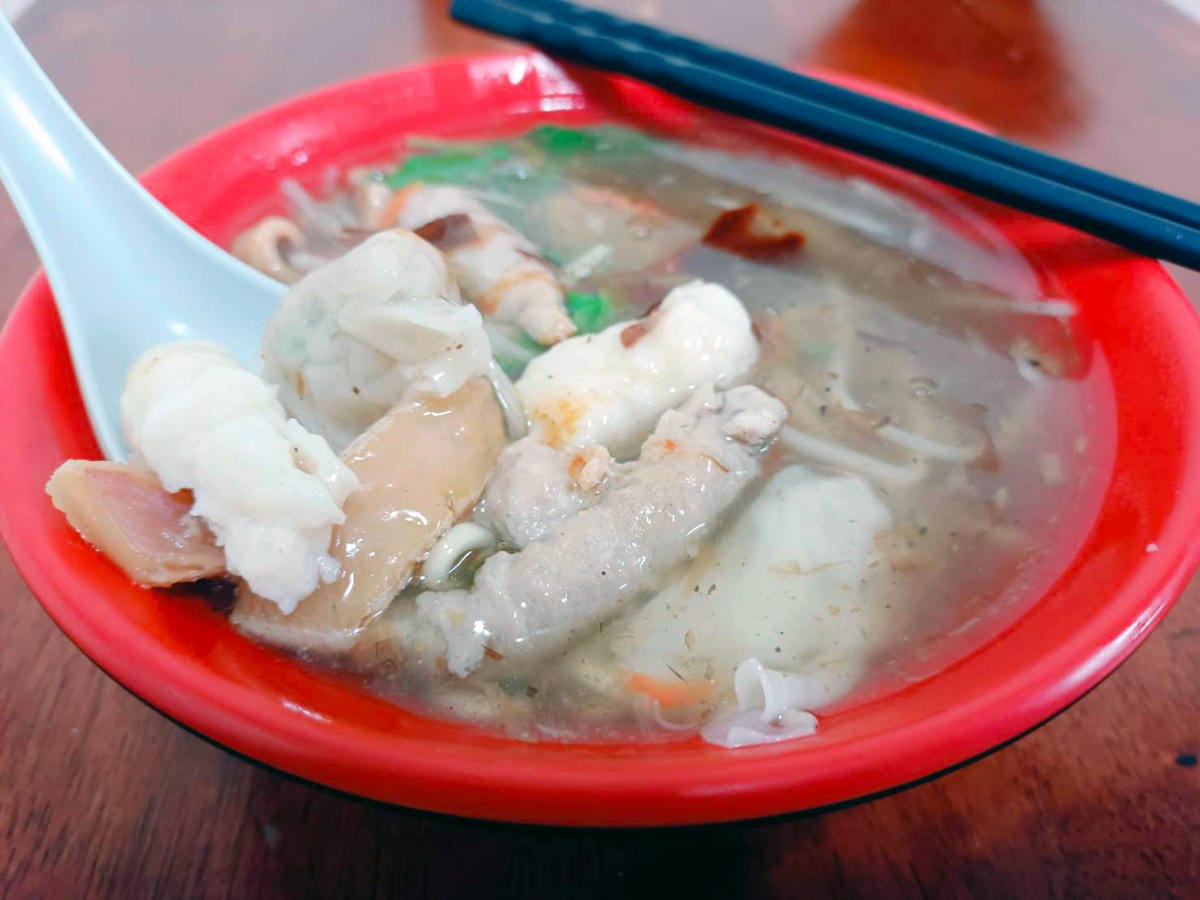 綜合羹湯,大湖魷魚羹推薦,大湖魷魚羹晚餐