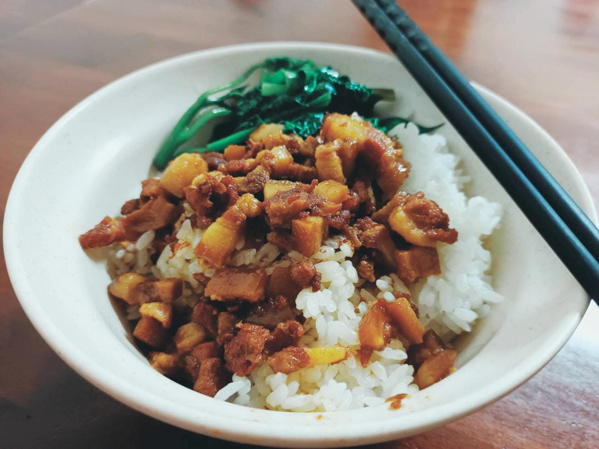 肉燥飯,大湖品鮮小吃,大湖在地晚餐