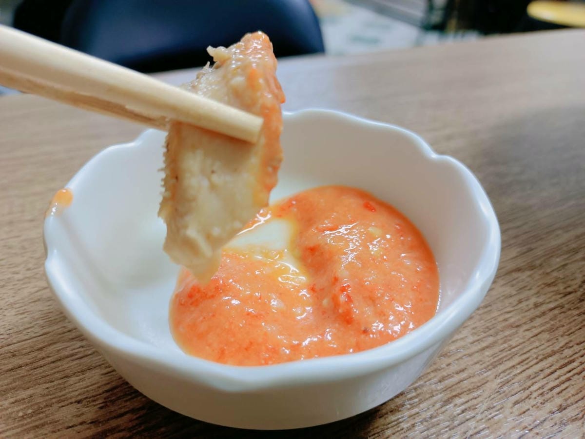 牛雜,大湖牛雜麵,牛雜沾醬