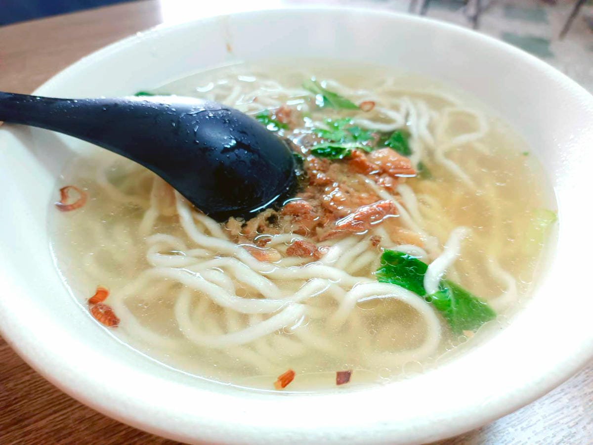小阿姨牛肉麵店,湯麵,麵條q彈