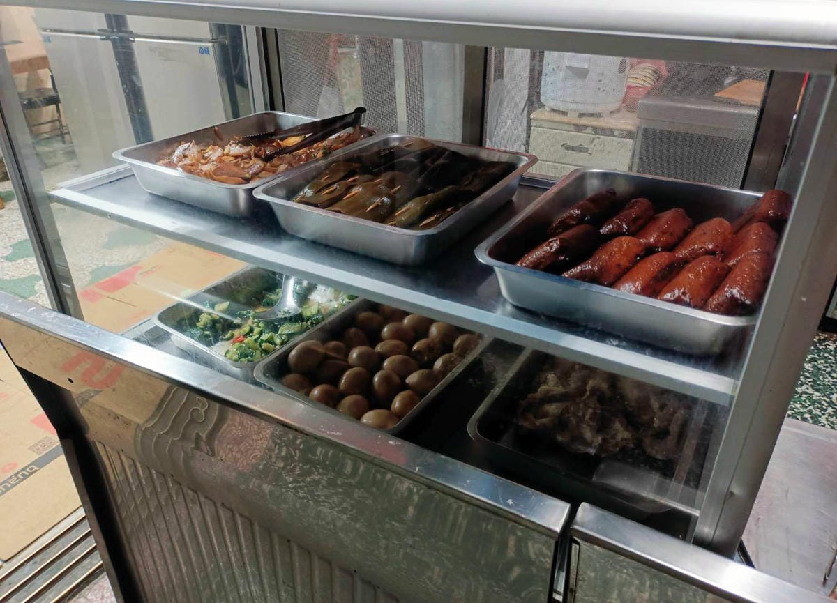 各式小菜,大湖滷味,大湖麵店滷味
