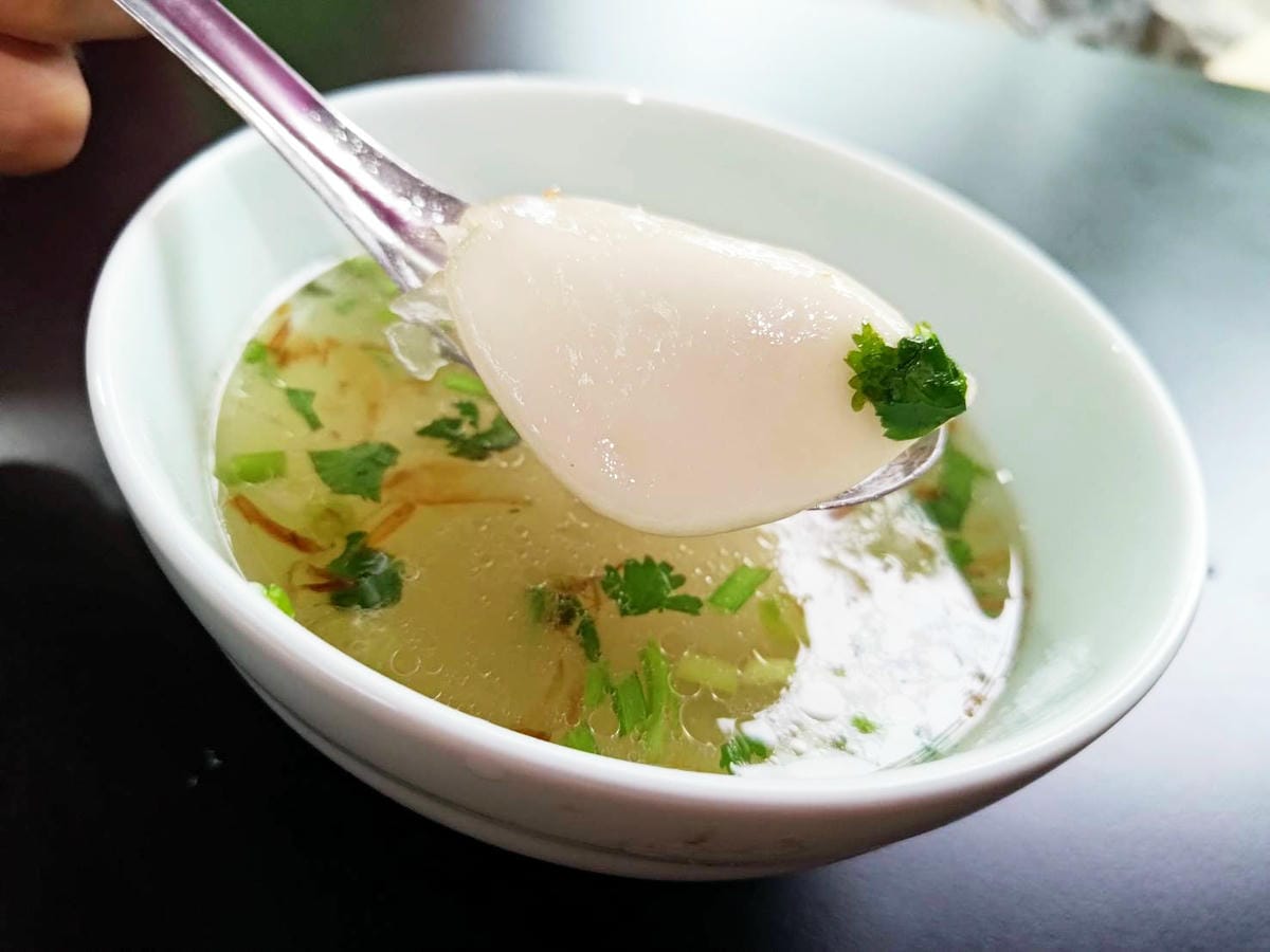 水晶餃,大湖重機美食,q彈好吃的汶水小吃