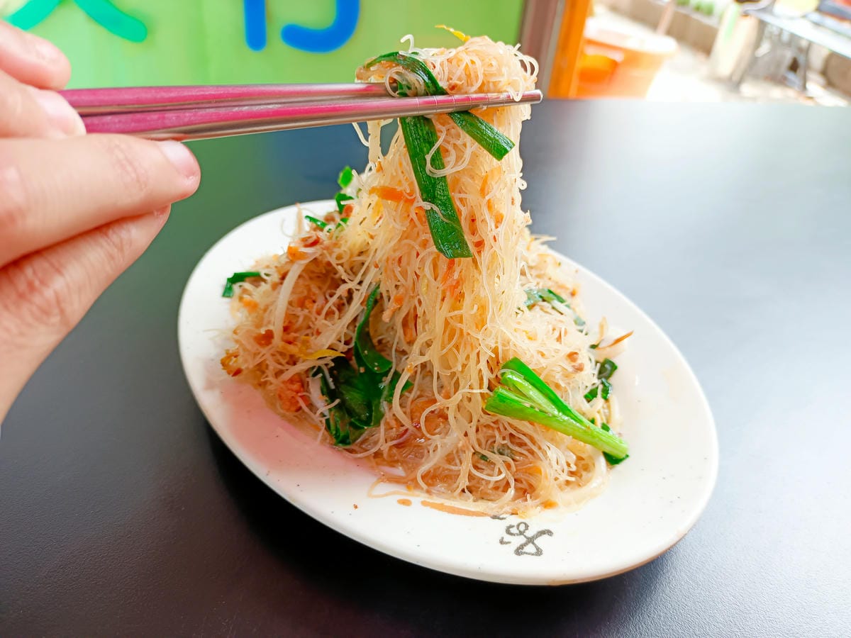 炒米粉,汶水麵店推薦,汶水小吃攤