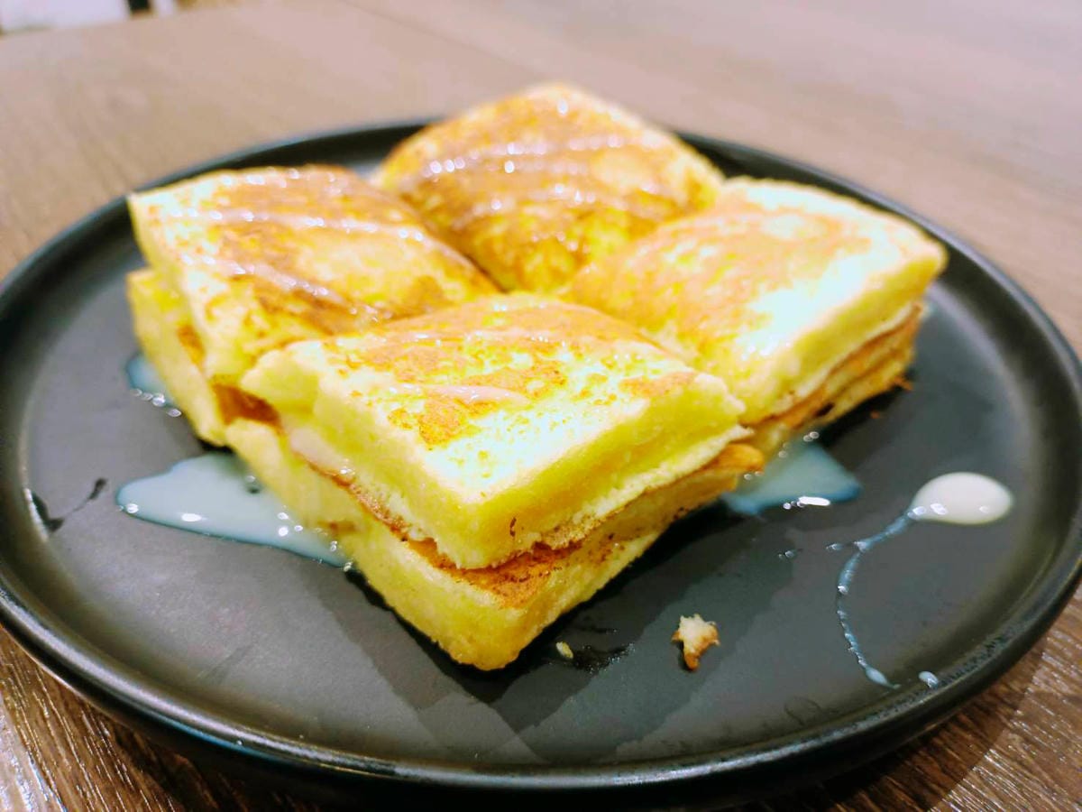 吐司特寫.蜂蜜芥末燒肉吐司,豐原森林系早午餐 吐司特寫.蜂蜜芥末燒肉吐司,豐原森林系早午餐