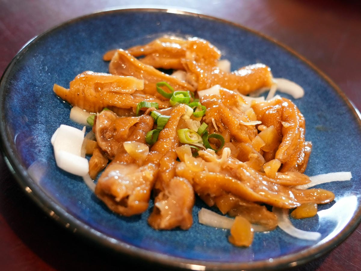 無骨鳳爪,牛宮小菜,餐點介紹