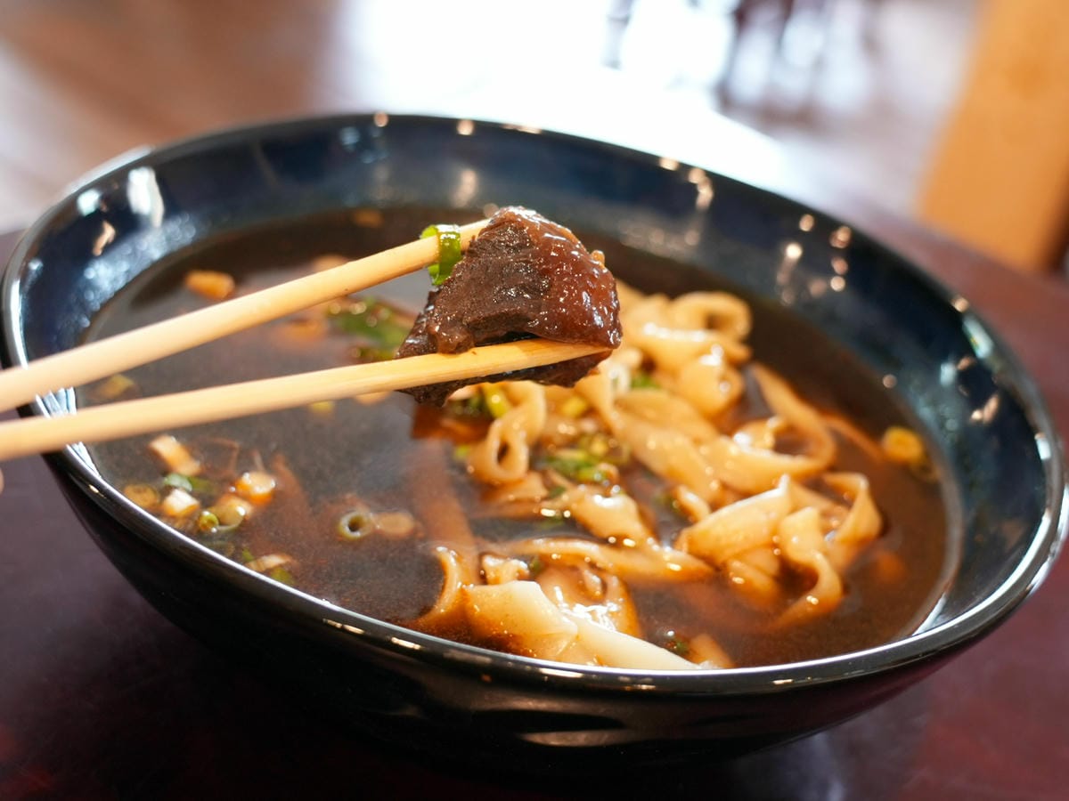 健心牛肉麵,四川大紅袍,紅燒牛肉麵