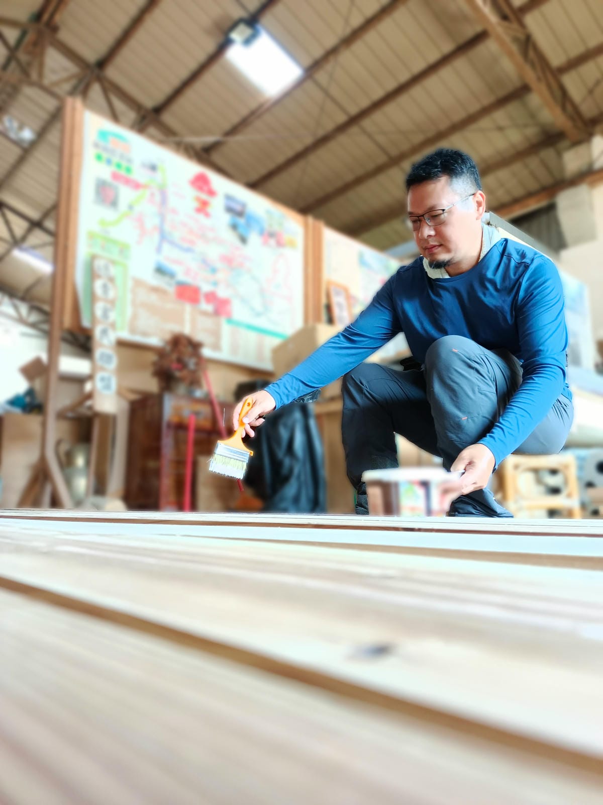 上漆,木工流程,樹屋建造