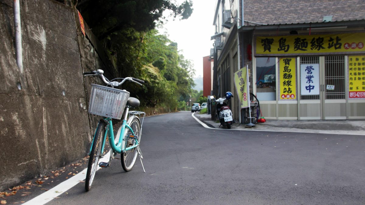 自行車旅遊,自行車路線起始,南湖溪堤岸自行車道