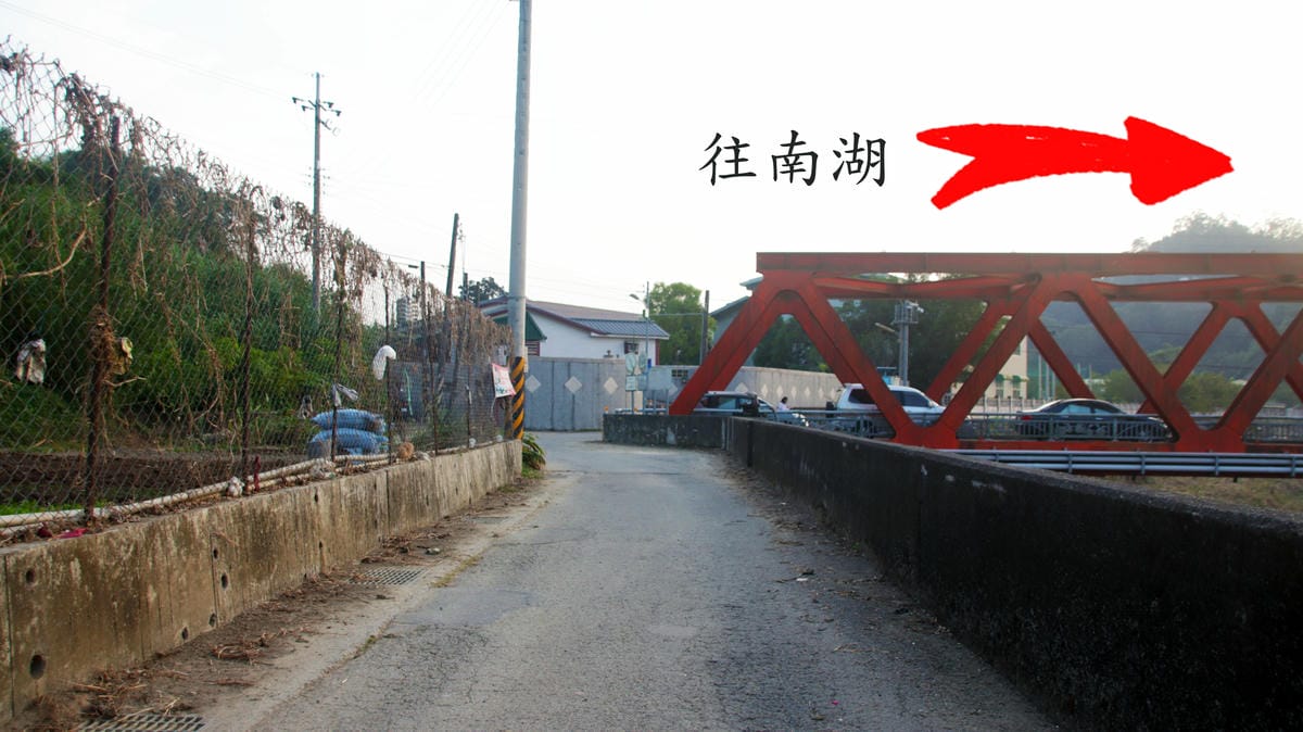 自行車路線,南湖溪堤岸自行車道,路線規劃