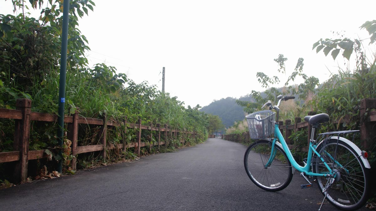 自行車照,南湖自行車步道,大湖景點推薦