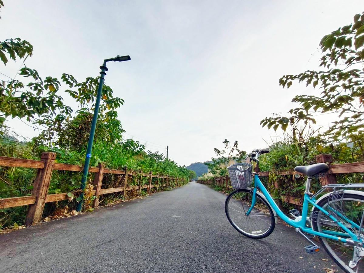 自行車旅遊,南湖溪堤岸自行車道,大湖景點推薦