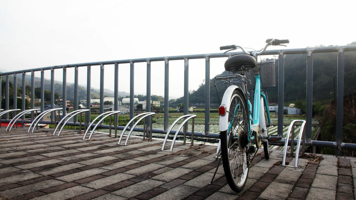 南湖自行車步道,自行車路線,停車處