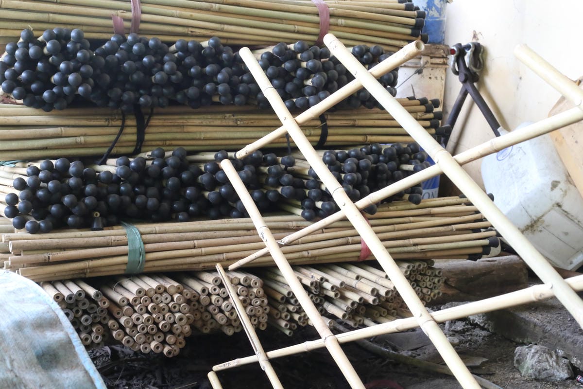 竹圍籬,竹子副產品,大湖竹行