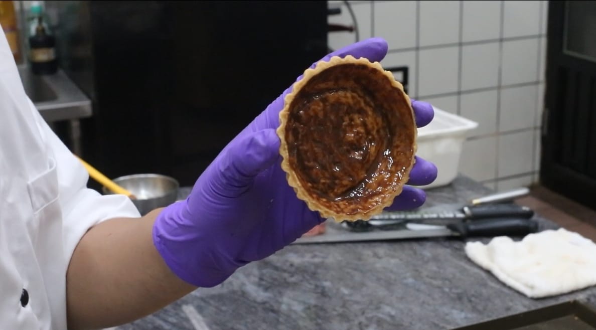 檸檬塔製作,巧克力醬,桐月手工甜點