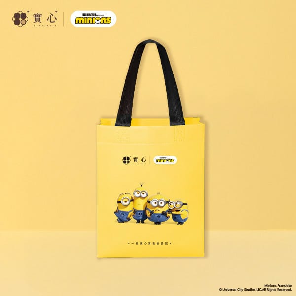 實心蛋捲,小小聯名,不織布提袋