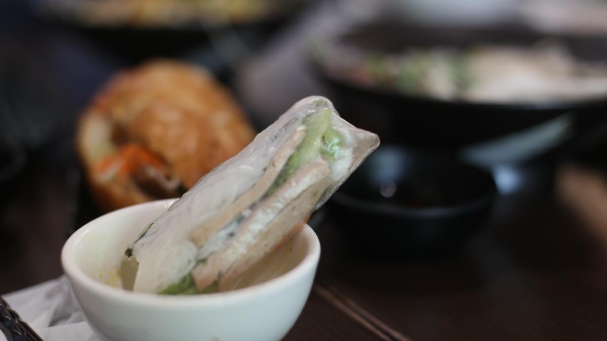 越式生菜春捲,沙鹿美食推薦,拾越異國料理
