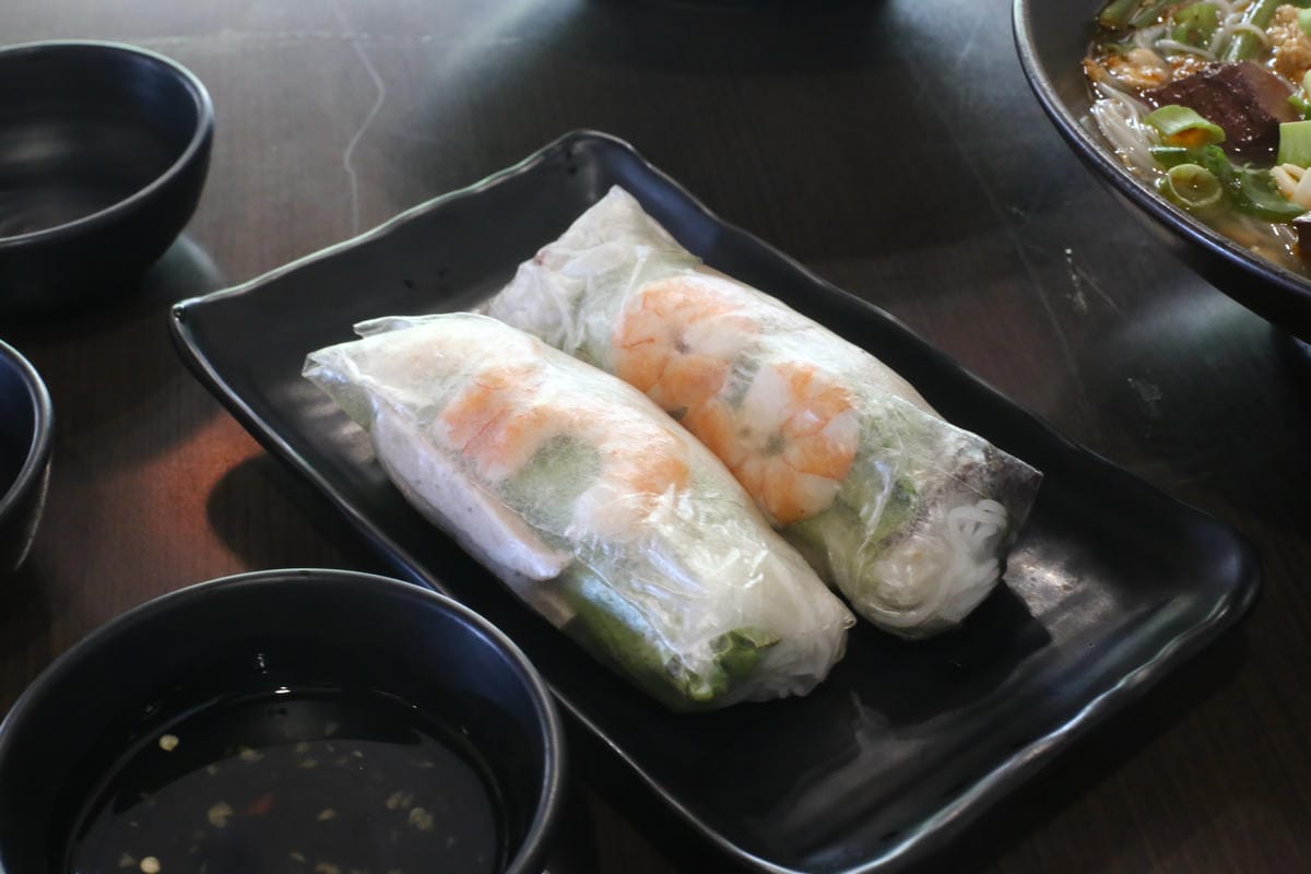 越式生菜春捲,沙鹿美食推薦,拾越異國餐館