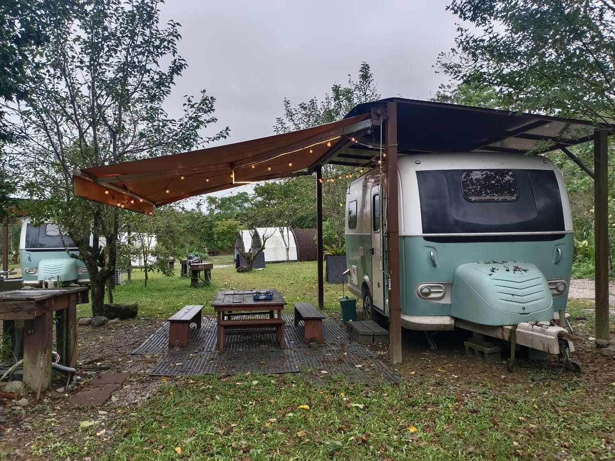 露營車,溪河木露營區,宜蘭露營推薦