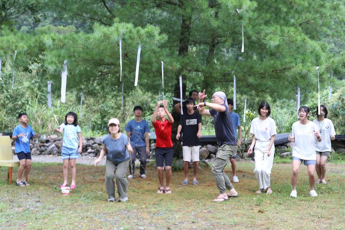 光角共學,葛瑪蘭夏令營,溪河木露營區