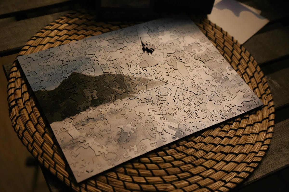 海裡魚工作室,木質拼圖,一年高山系列