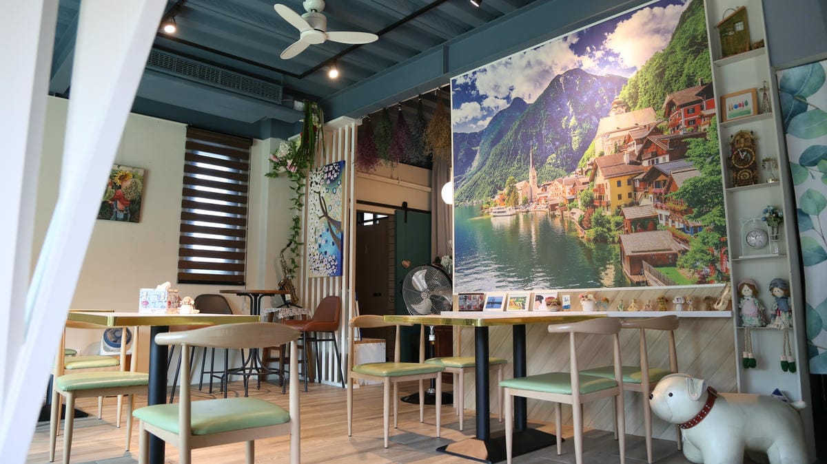 後角咖啡,店內環境,獅潭美食