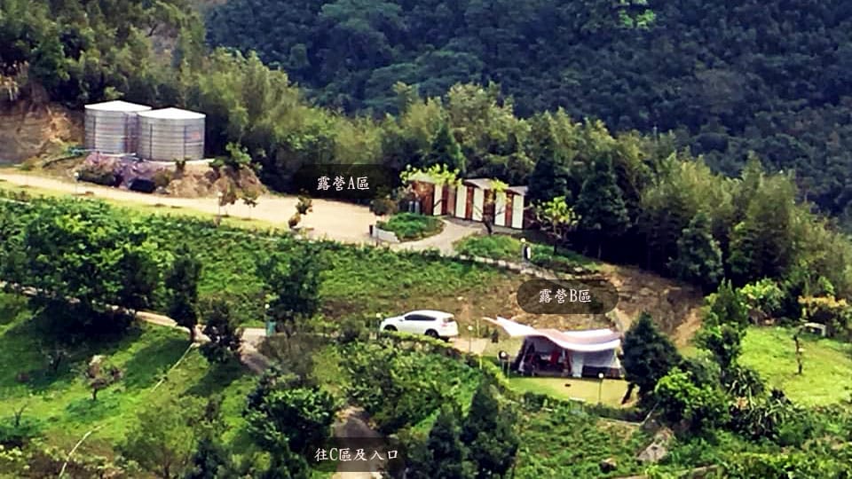 想當年露營區,上層營地照,露營體驗