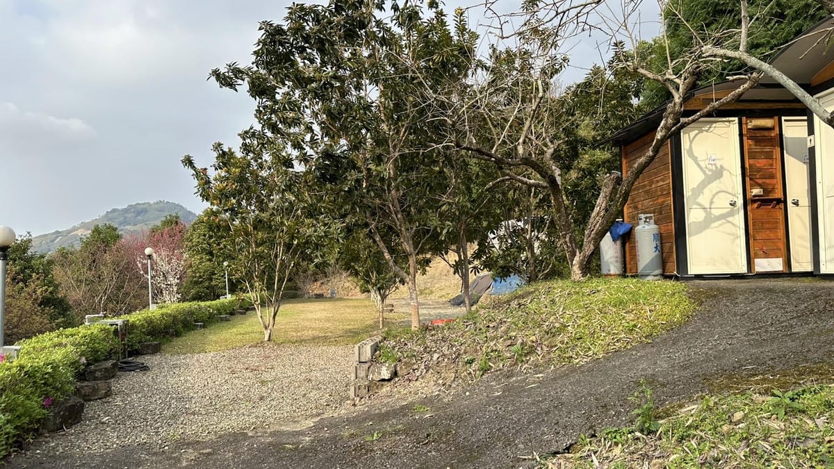 露營A區,碎石子營地,想當年露營區