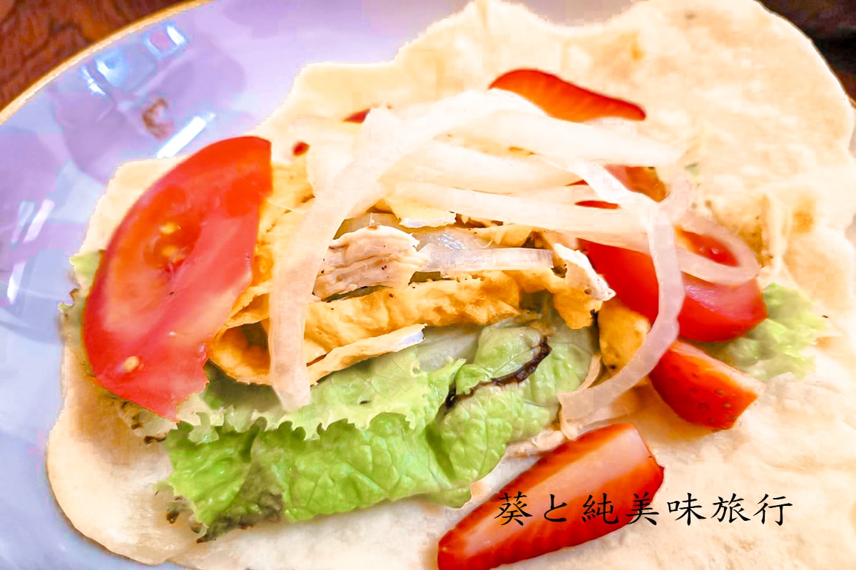 紅葉萵苣別只做沙拉！農村創意料理｜媽媽的雞肉捲做法分享